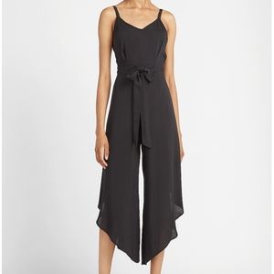 Express Asymmetrical Tie Front Jumpsuit